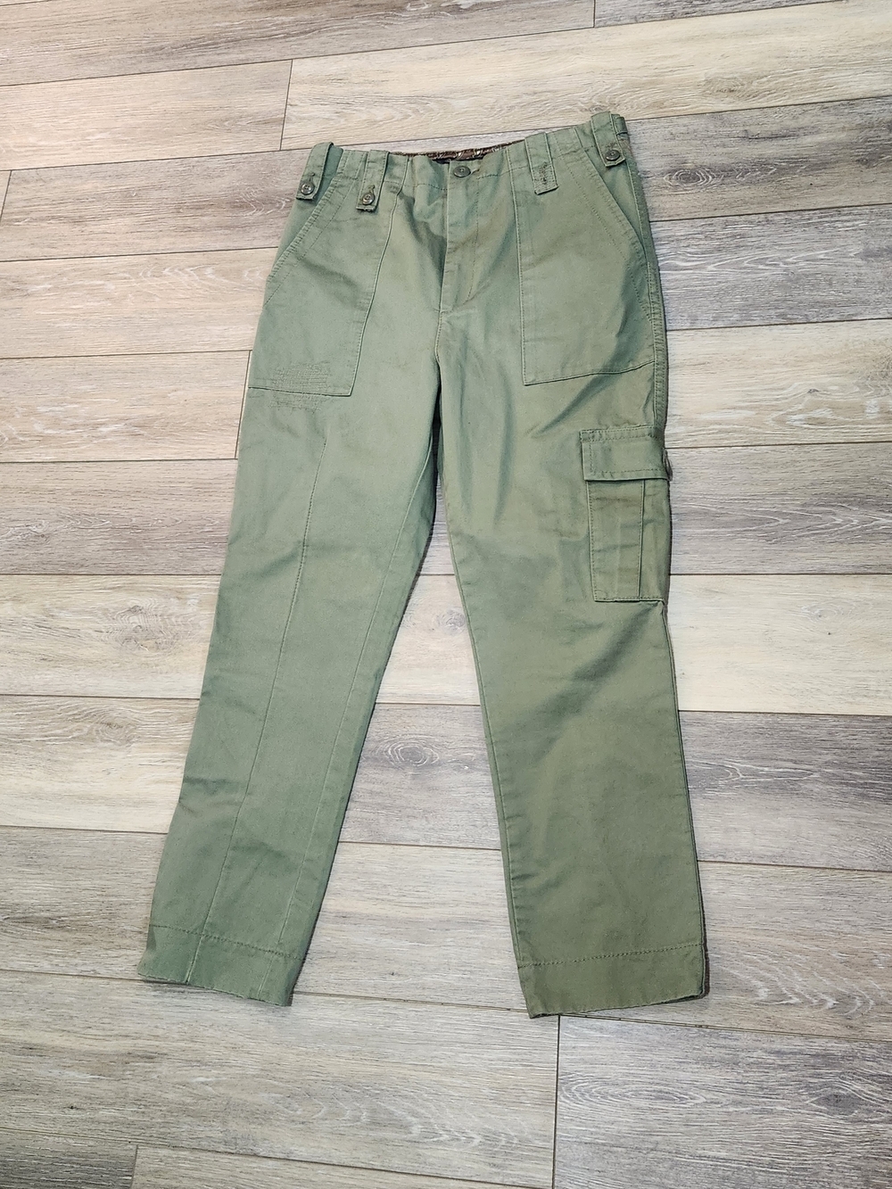 Marc Jacobs Military Olive Green Cargo Pants in a size 12 - Picture 3 of 10